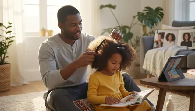 Fathers' Guide to Taming Kid's Curly Hair